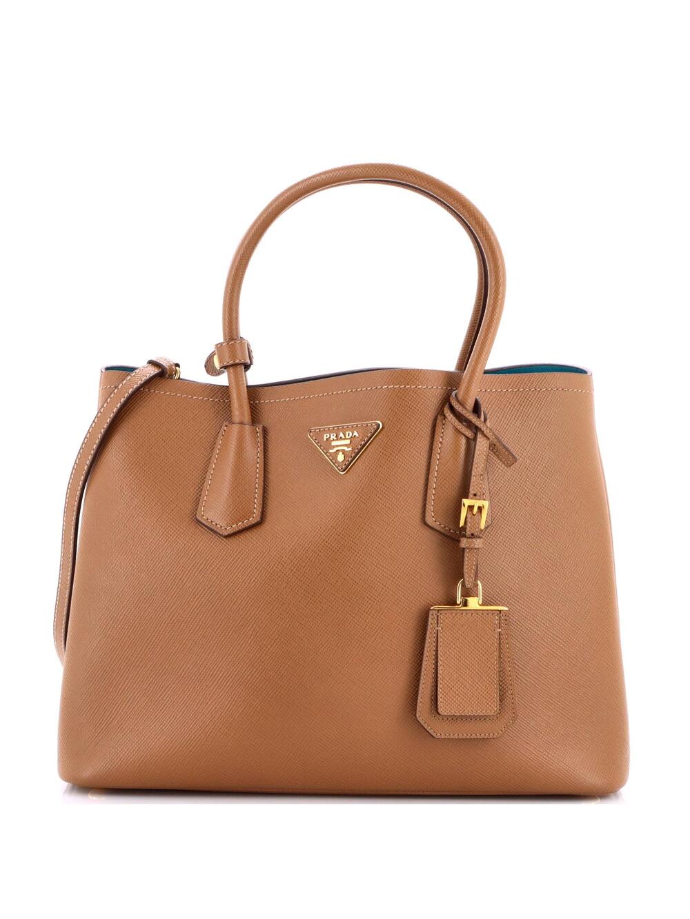 Prada Cuir Double Tote Saffiano Leather #331381P20B